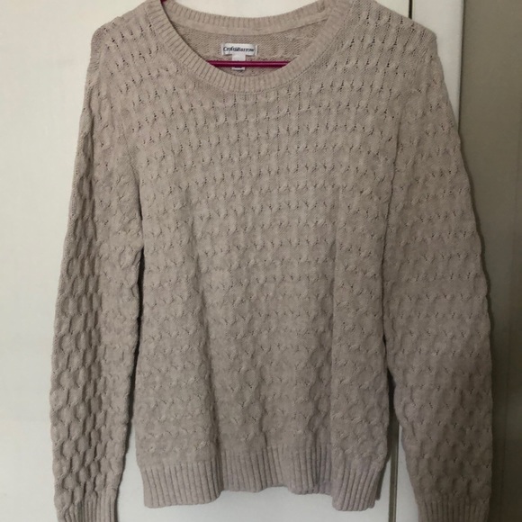 croft & barrow Sweaters - Large cream sweater